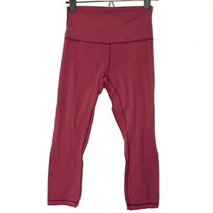Lululemon Align Crop 21" Misty Merlot 6‎